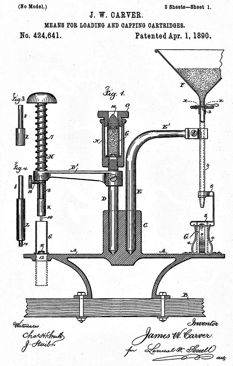 Machine to reload revolver cartridges. We wonder if any were ever made on a production basis?